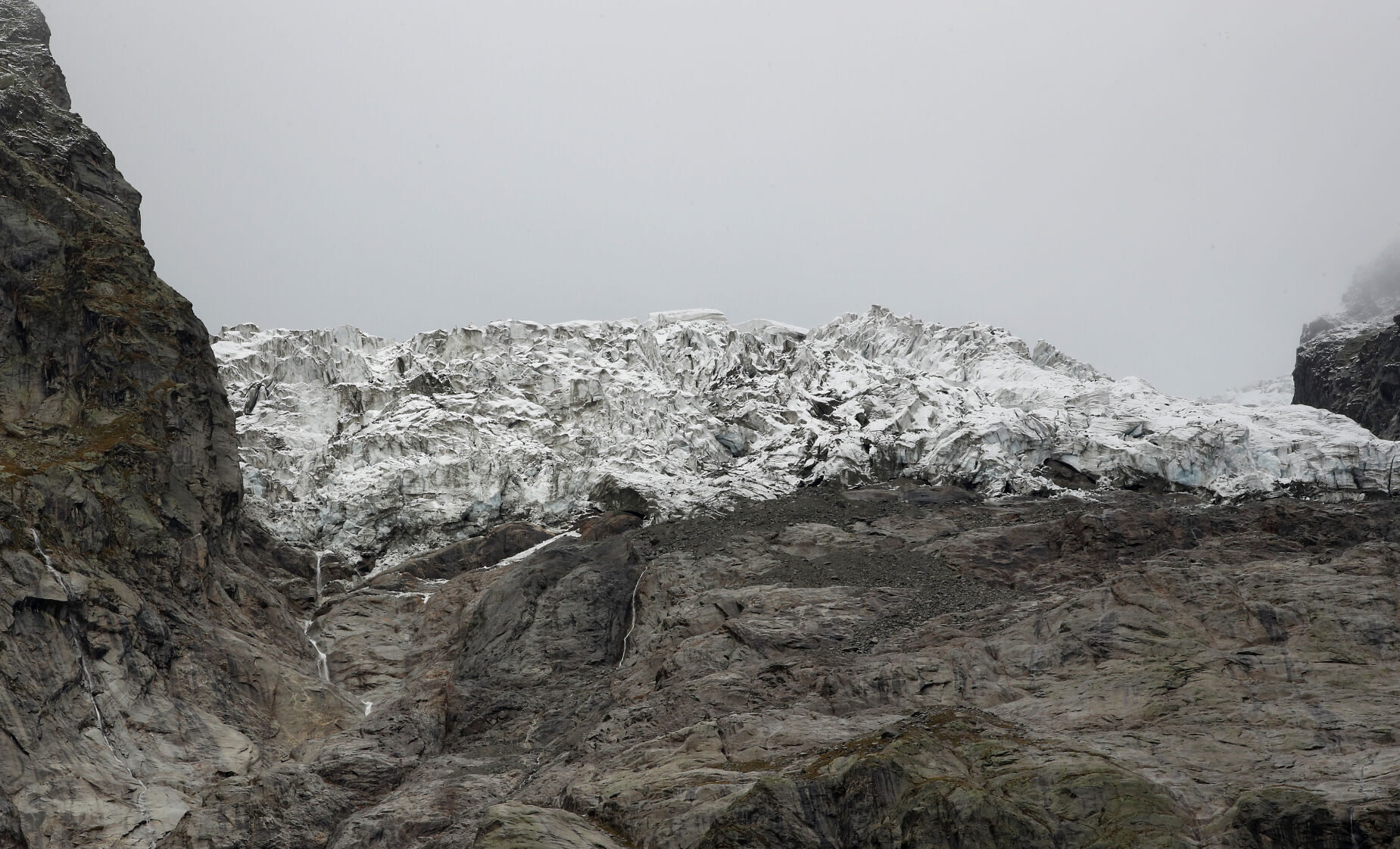 Italy Melting Glacier